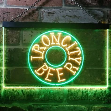 Bar and Pub Iron City Neon Sign