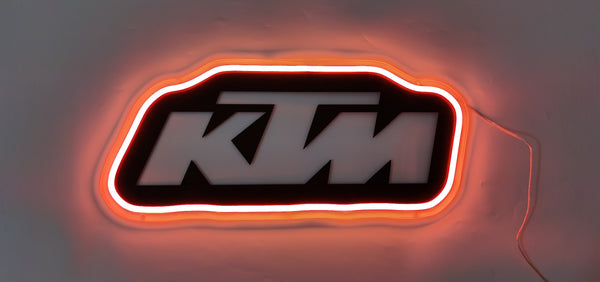 KTM racing neon led sign