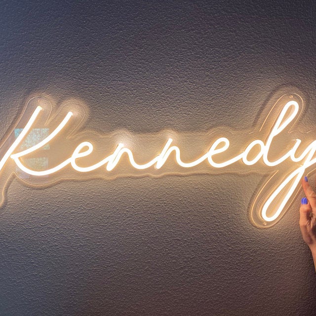 love personalised neon sign