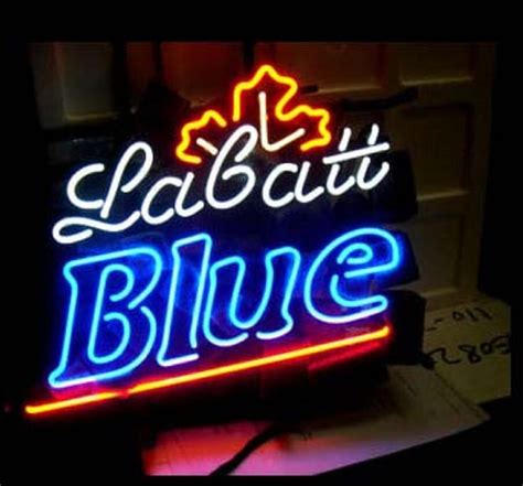 Labatt Blue Neon Sign