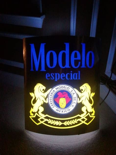 Signe de lumière de bière Modelo