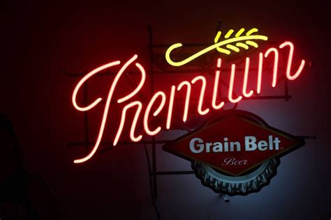 Bar and Pub Neon Sign by Grain Belt Premium