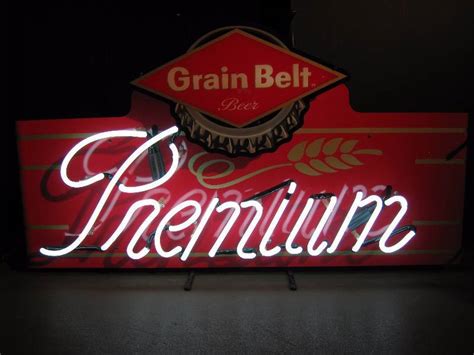 Neon Sign by Grain Belt Premium