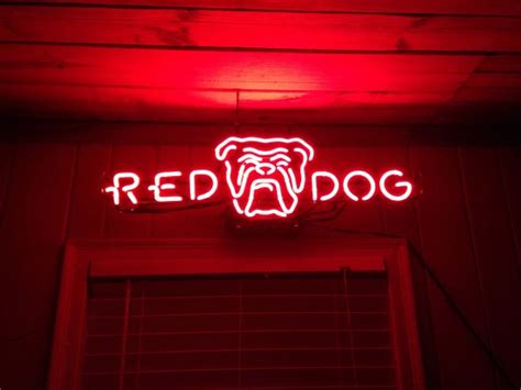 Neon Sign for Sale, Red Dog