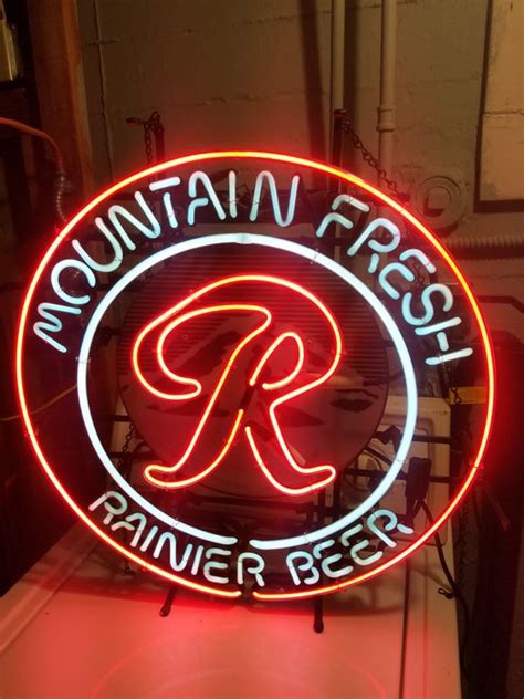 Neon Signs for Sale | Original Rainier Beer Neon Sign