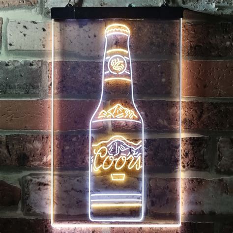 Neon Beer Bottle