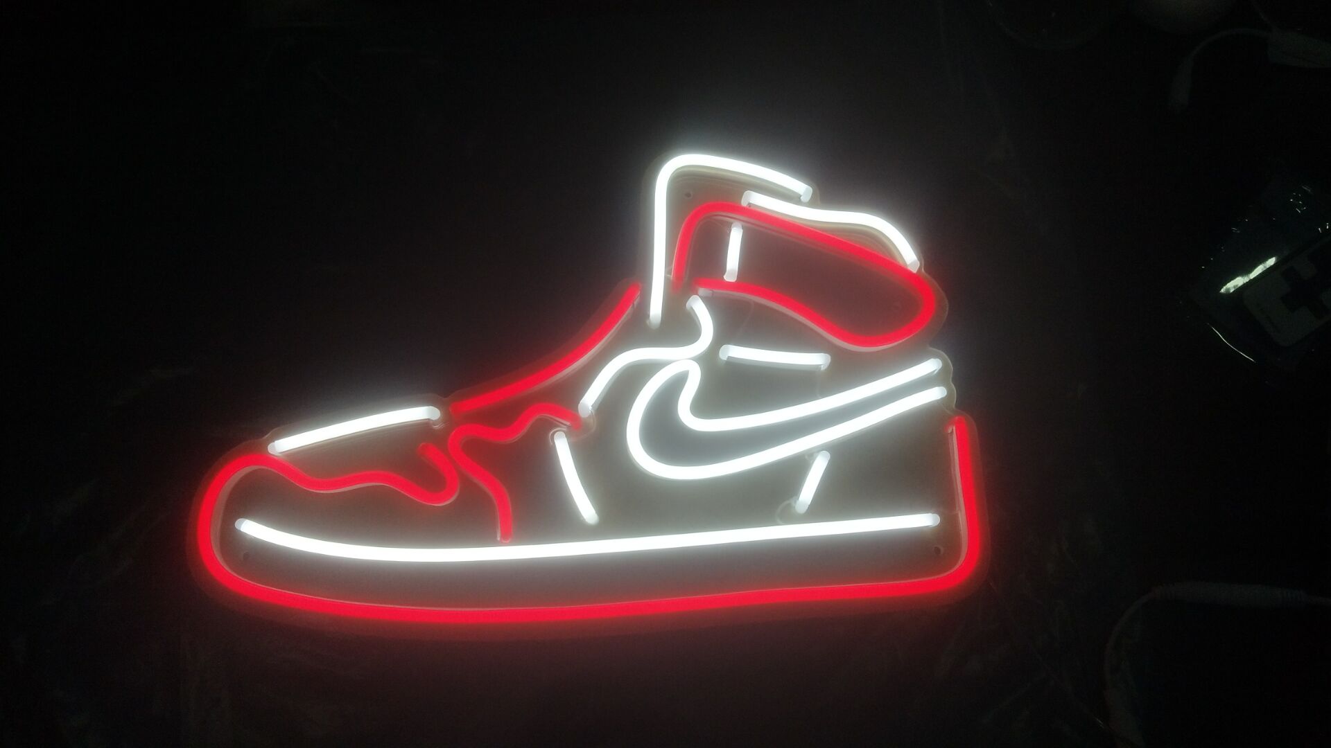 Air Jordan Red Neon Sign LED