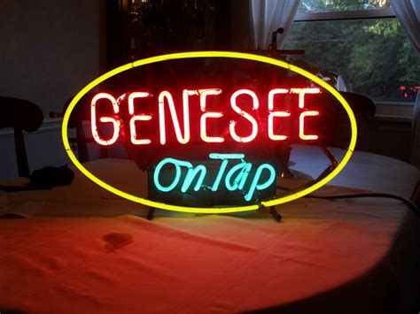 Nostalgic Neon Beer Sign - Gene