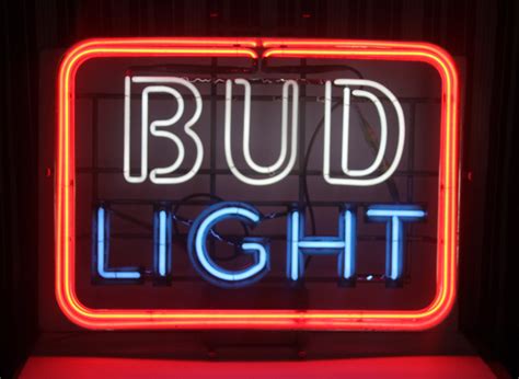 Old Bud Light Neon Signs: New and Used Neon Sign Options