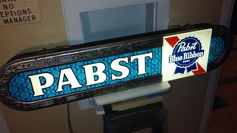 Pabst Blue Ribbon Sign