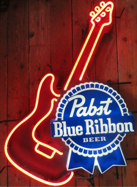 Pabst Neon Sign for bar