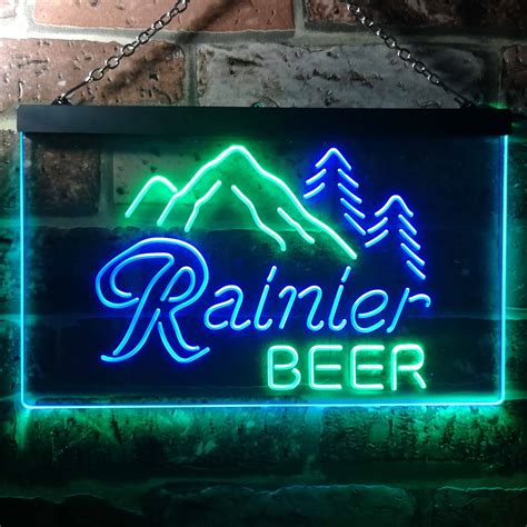 Signe Rainier Beer Lighted pour bar