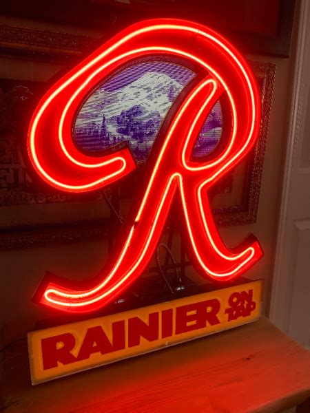Rainier Beer Neon Signs for Sale