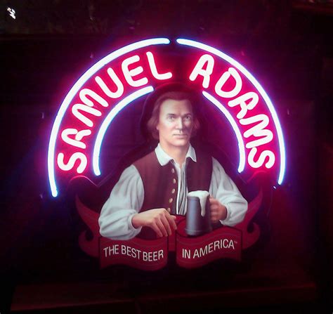 Samuel Adams Beer Neon Sign - Made in America