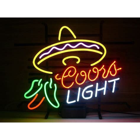 Voir le panneau de bière Light Coors illuminé d'une toute nouvelle manière