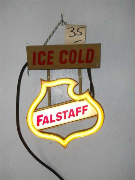 The Neon Sign of Falstaff Beer