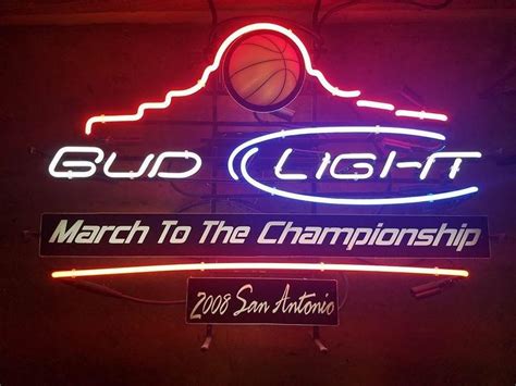 Vintage Bud Light Neon Sign for bar