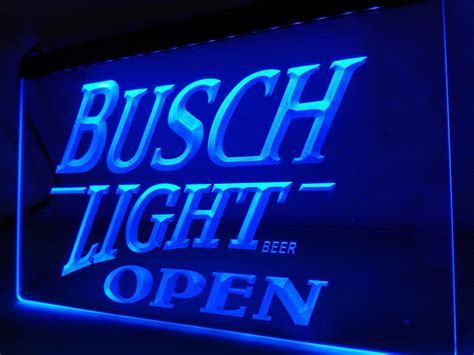 Sign du néon léger Busch Vintage - Signes pour Bar