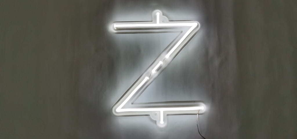 Signe de lumière LED ZCash Neon