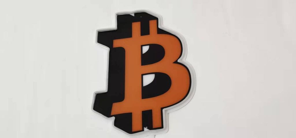 bitcoin neon signs for sale