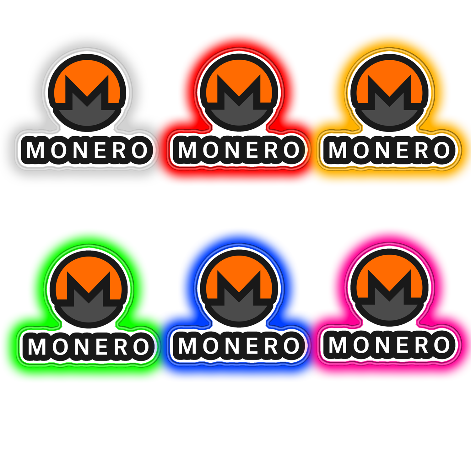 Monero Basic LED sign