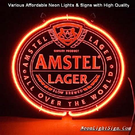 Custom Amstel Light Neon Sign | Shop for Wall Art