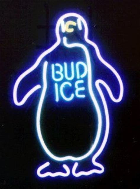 Custom Bud Ice Neon Sign, Full Color Lighting, Promotional