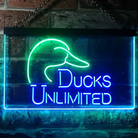 Custom Busch Light Ducks Unlimited Neon Sign