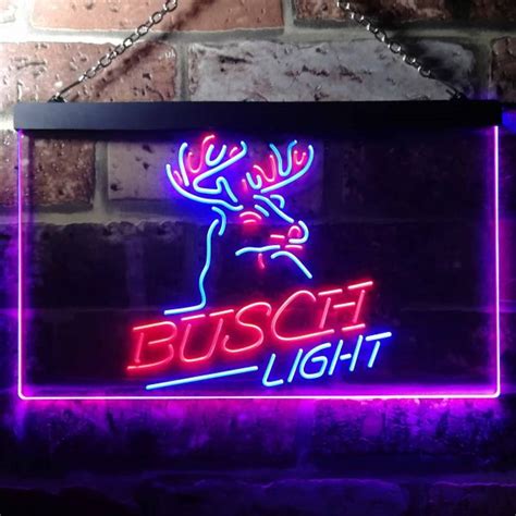 Custom Busch Light Up Sign