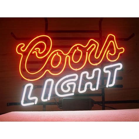 Custom Coors Light Neon Sign for Sale