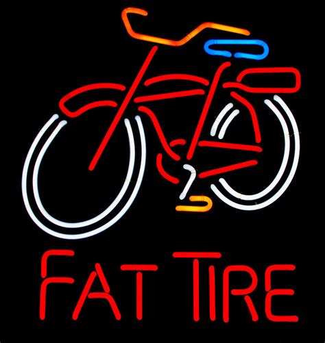 Custom Fat Tire Neon Sign
