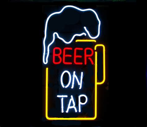 Custom Neon Beer Bar Signs
