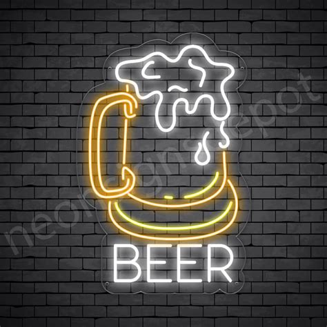 Signe de bière néon personnalisée - Shatps Neon