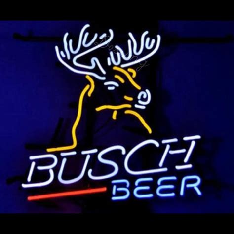 Encrages, panneaux et éclairage personnalisés à partir de Busch Light