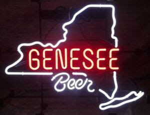 Signe de bière néon nostalgique personnalisée - Gène