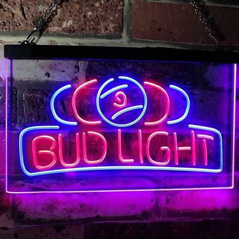 Encrages néon à la lumière de Bud Light personnalisés à vendre