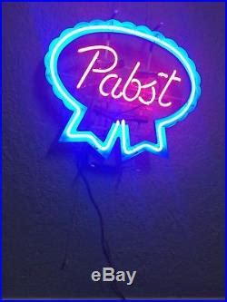 Custom Pabst Blue Ribbon Neon Sign For Sale