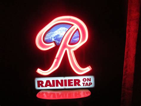 Custom Rainier Neon Sign