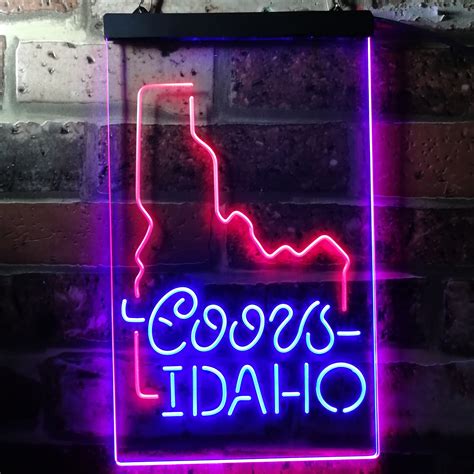 Custom See the Coors Light Beer Sign Illuminated in a Whole New Way
