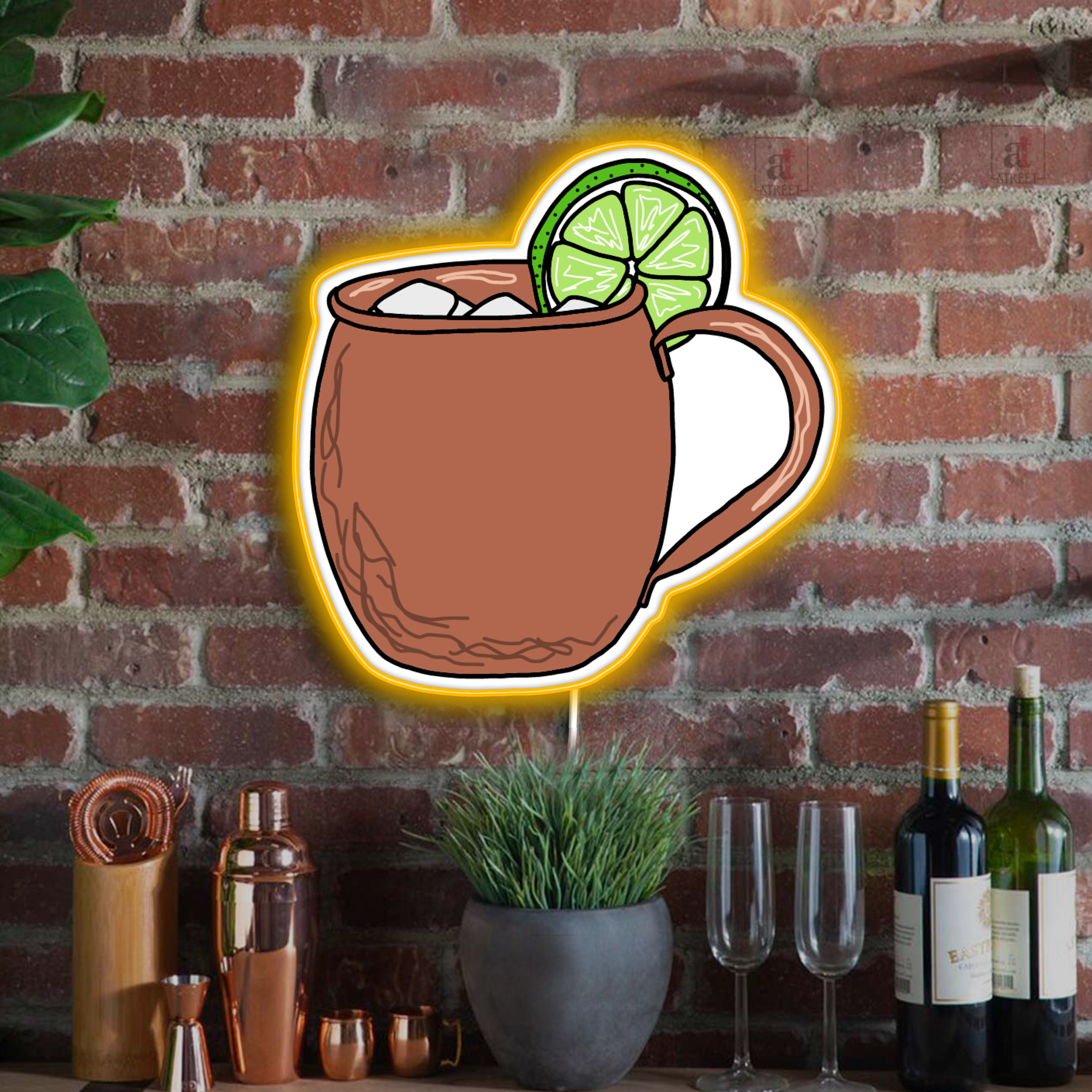 Moscow Mule  wall neon sign