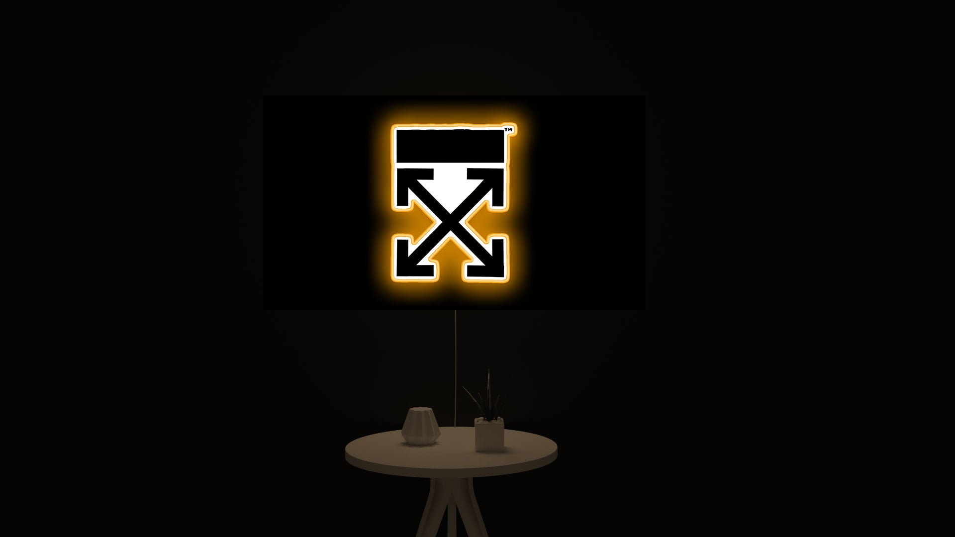 Logo OFF White - LED Neon Sign – MK Neon