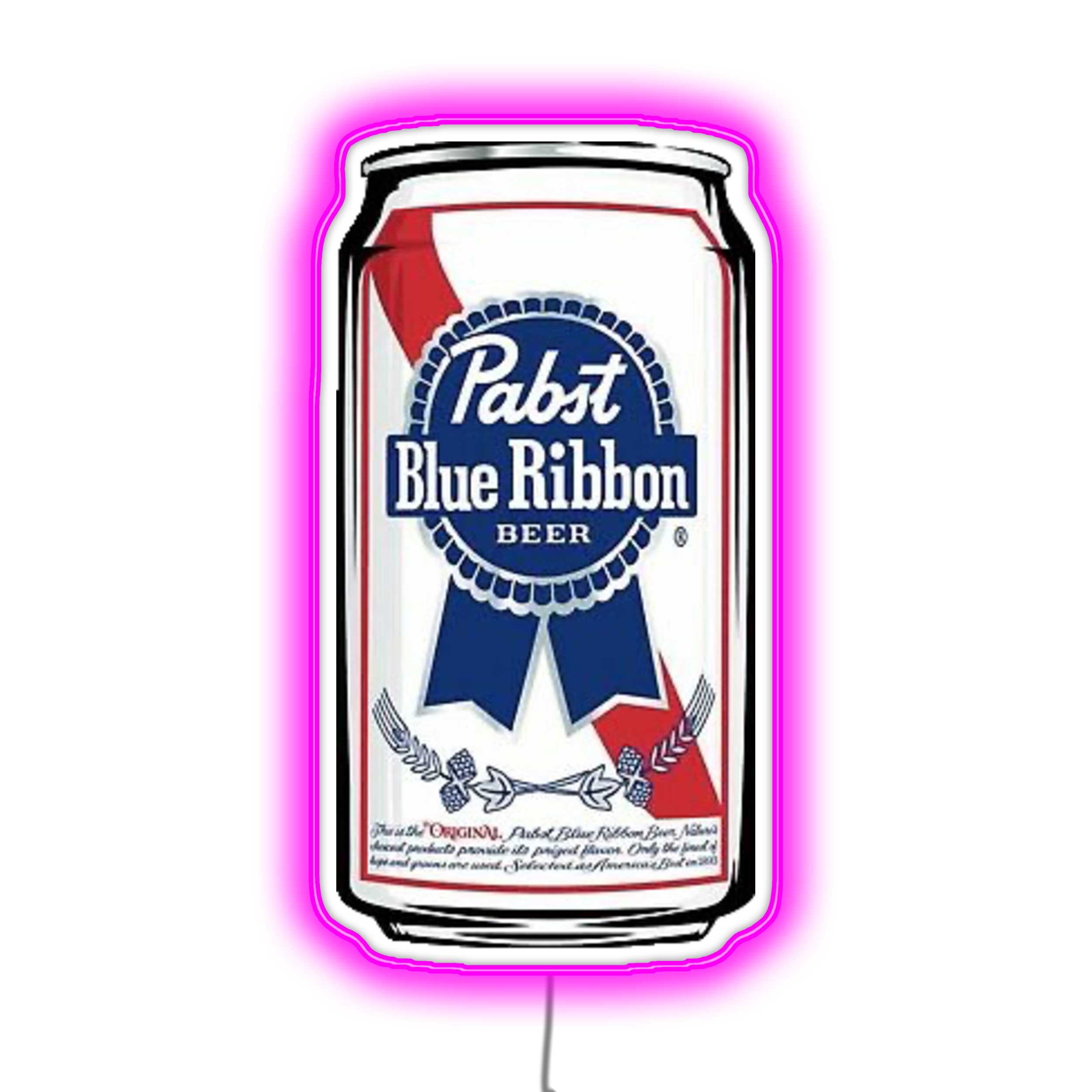 PBR  pink led bar sign