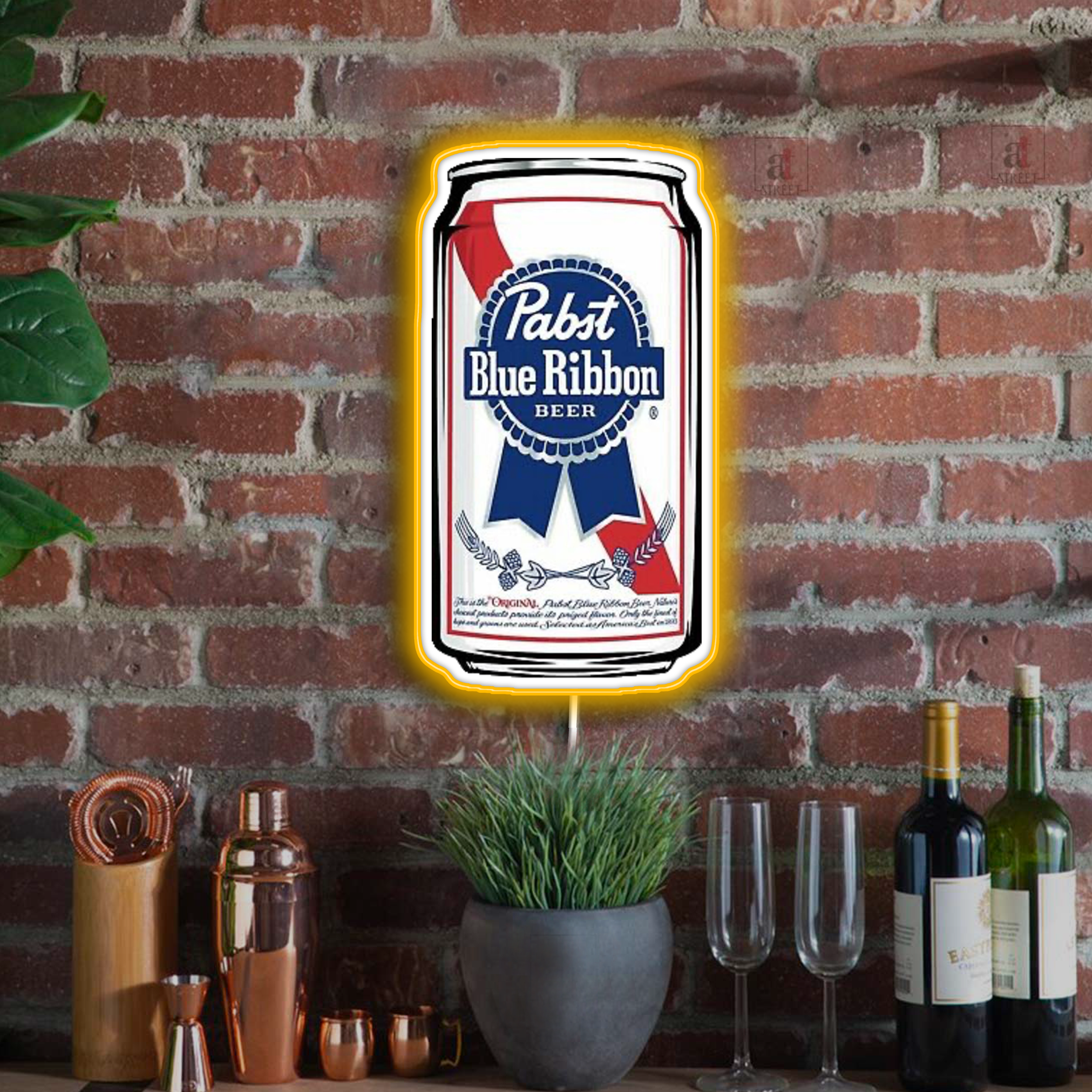 PBR  wall neon sign