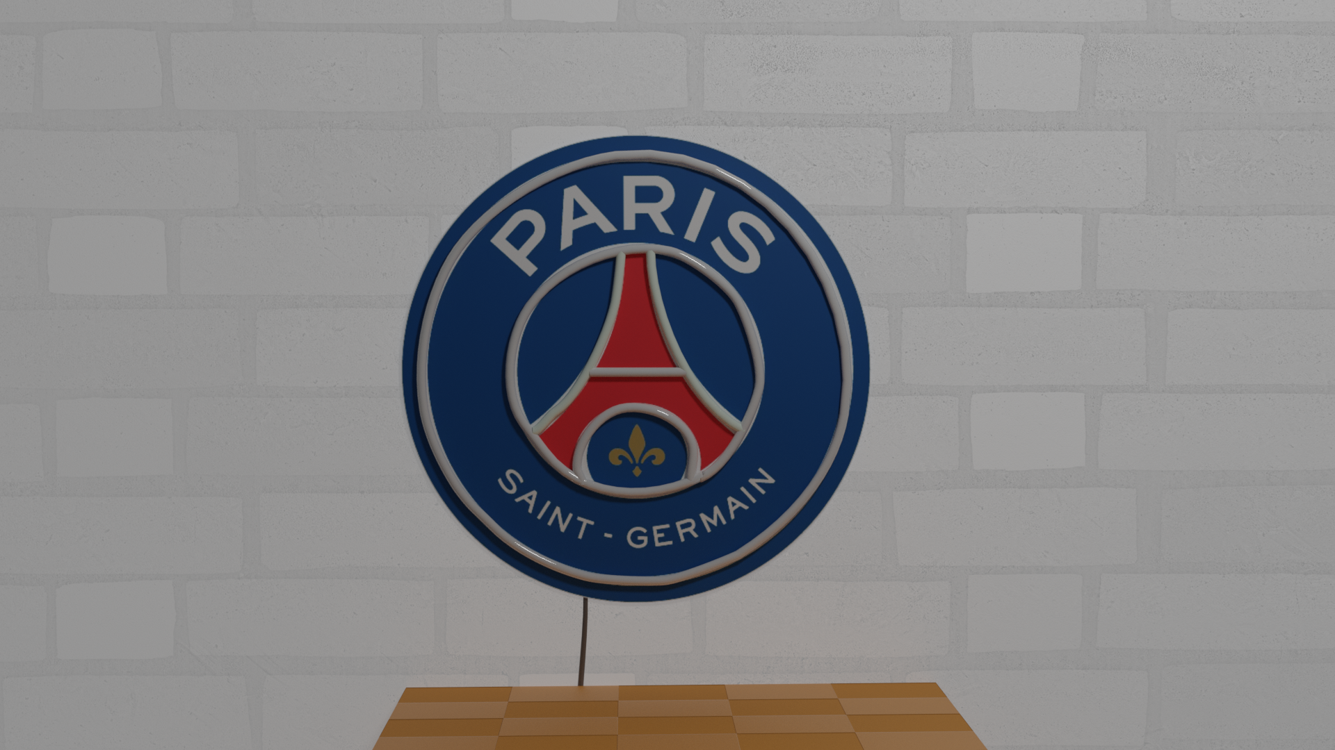 PSG soccer logo lamp