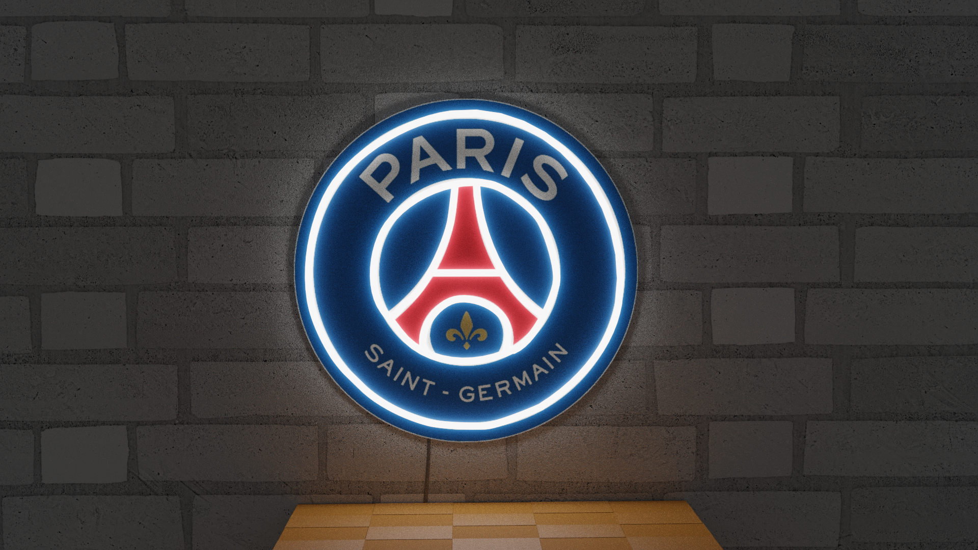 Paris Saint-Germain Néon Enseigne