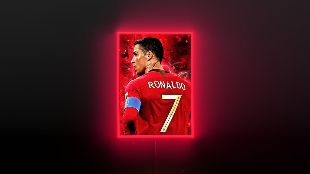 Cadre LED du Portugal Ronaldo