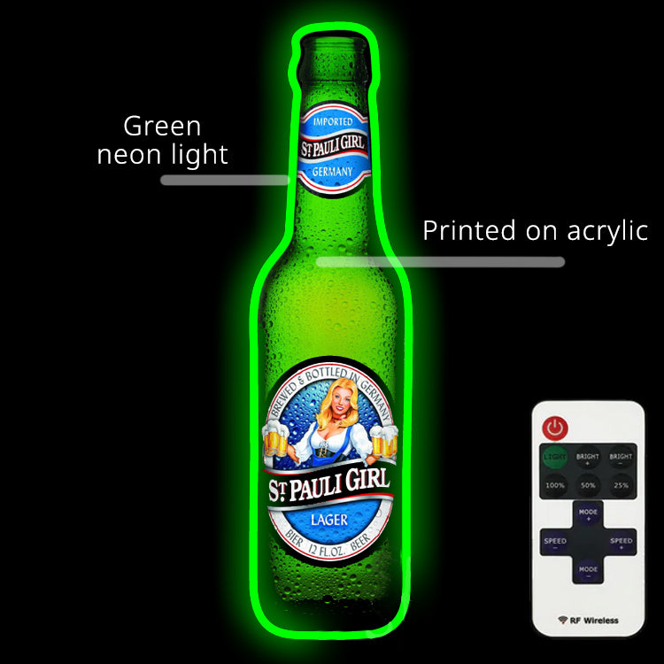 Best Seller: Bottle St. Pauli Girl Neon Sign