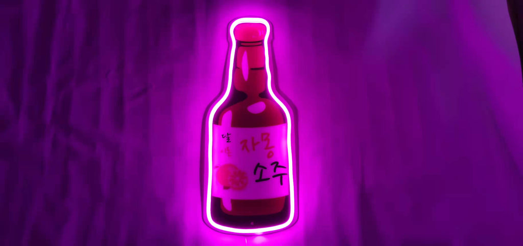 Signe du mur de lumière LED SOJU