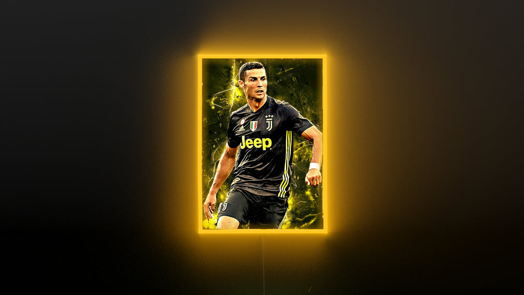 Signe néon de la Juventus Ronaldo