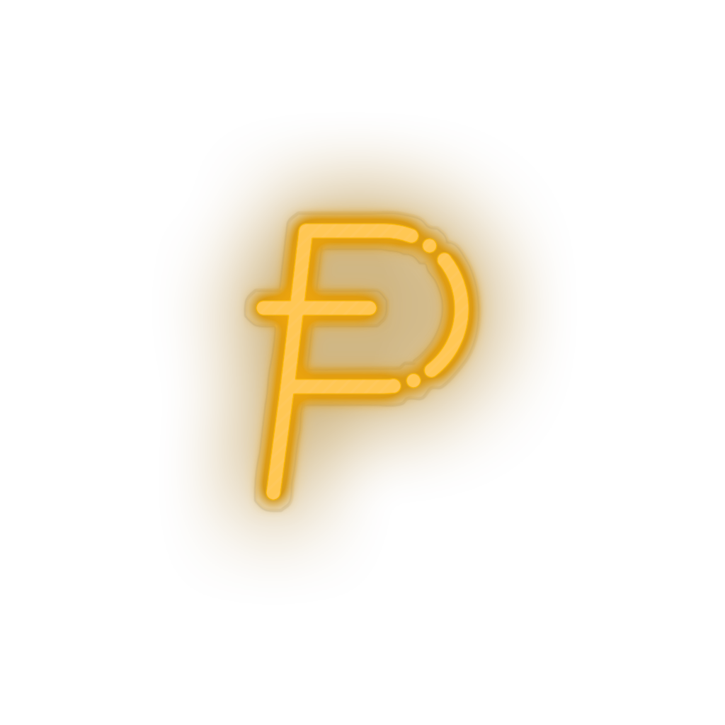Potcoin Coin Neon Sign - Crypto Currency Led Neon Decor ...